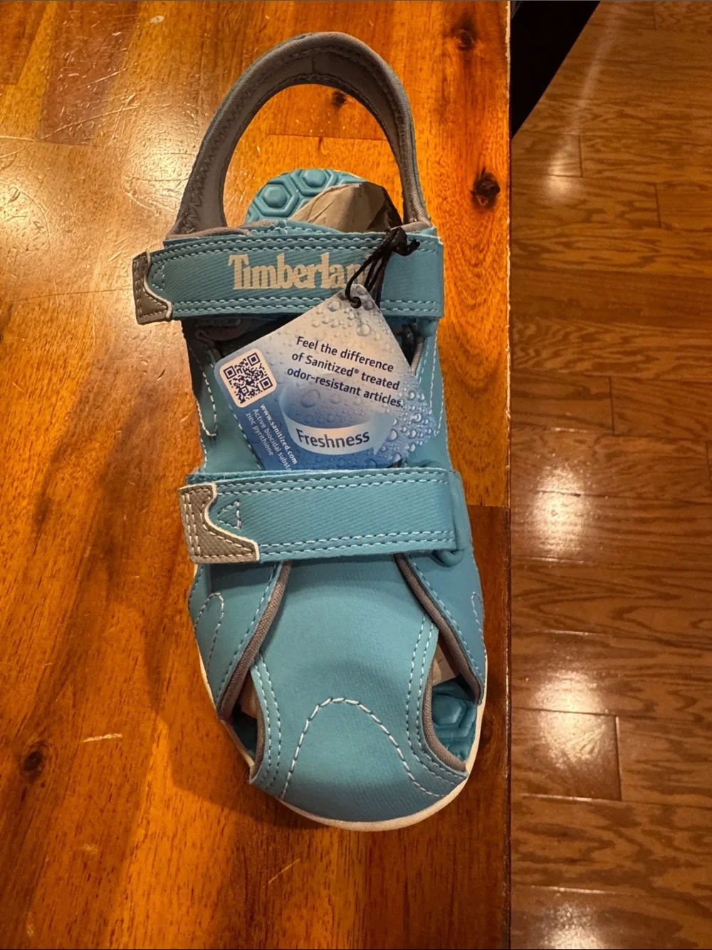 Timberland Juniors Size 5 Blue Closed Toe Sport Sandals